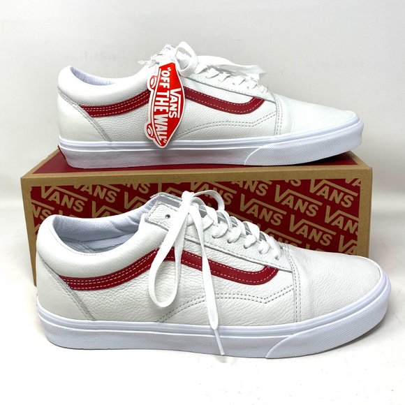 Vans Other - 🌿 SPRING SALE 🌿 VANS Old Skool Leather Pop White Men’s Size 11.5 VN0A5AO92HL